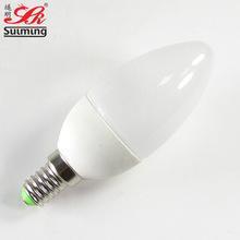 燧明led陶瓷蜡烛灯 3w蜡烛灯泡led e14 台灯灯泡湖南照明厂家直销